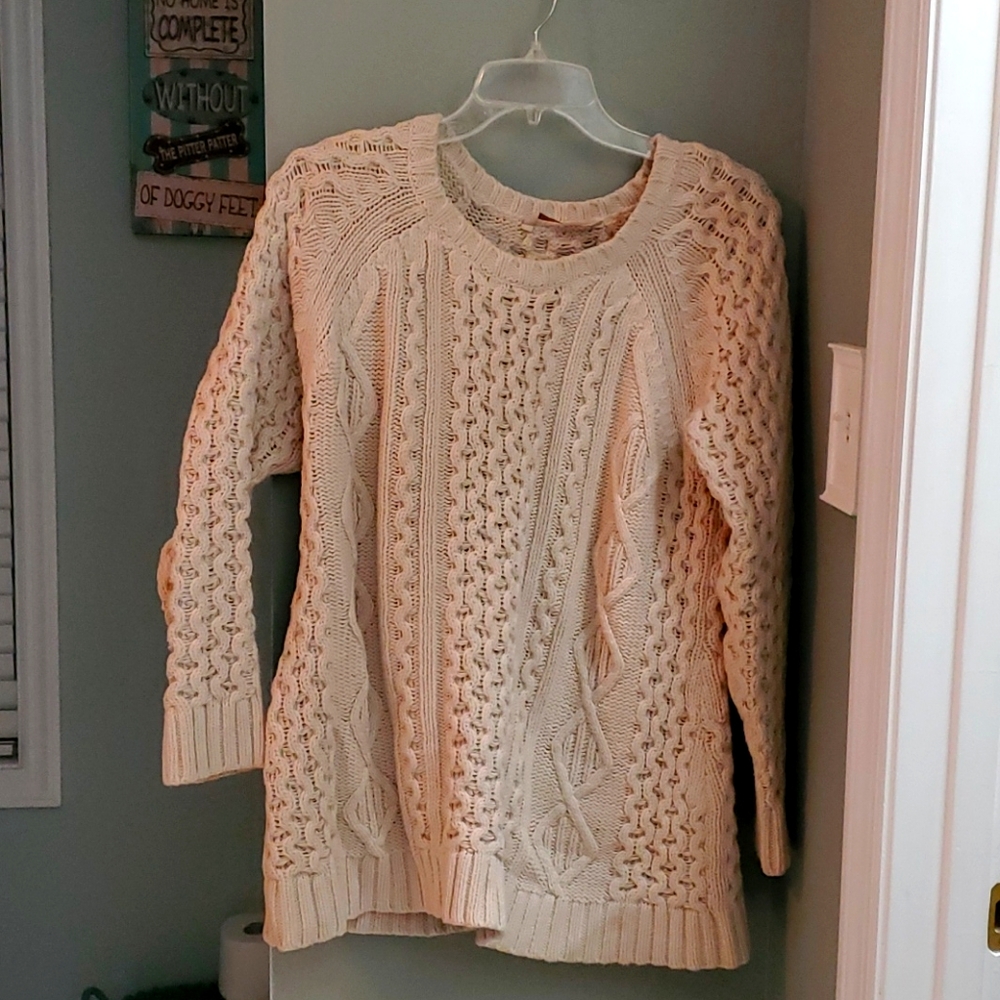BOGO Classic fisherman's sweater Soft Surroundings